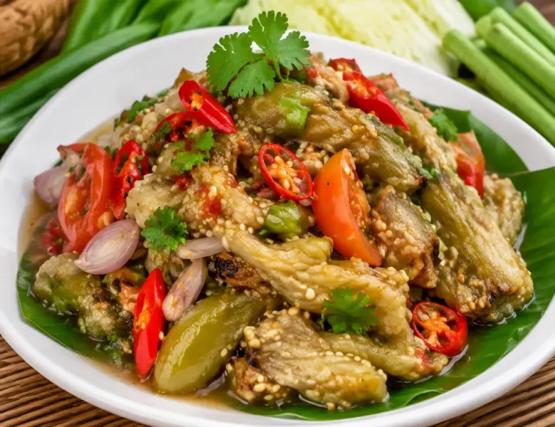 ตำมะเขือเผา