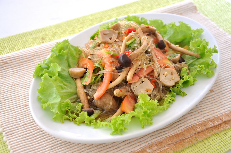ยำวุ้นเส้น(เจ)