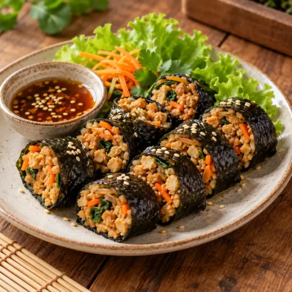 สาหร่ายห่อโปรตีนเกษตร