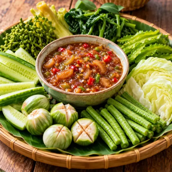 น้ำพริกมะขามสดเจ