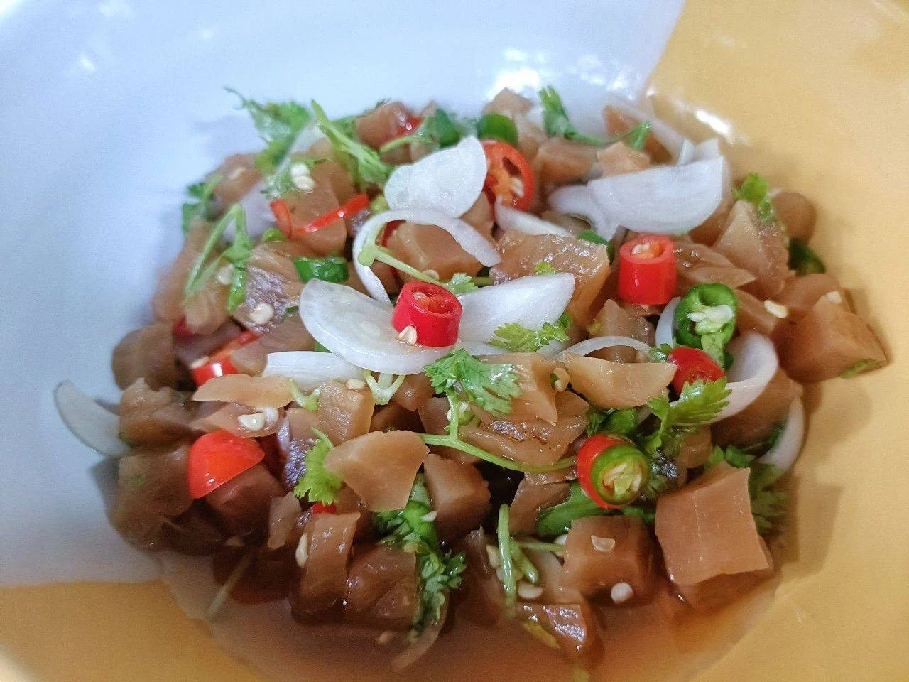 ยำหัวไชโป๊
