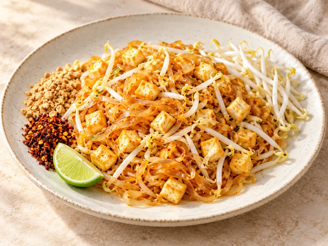 ผัดไทยเจ วิธีทำอย่างละเอียด
