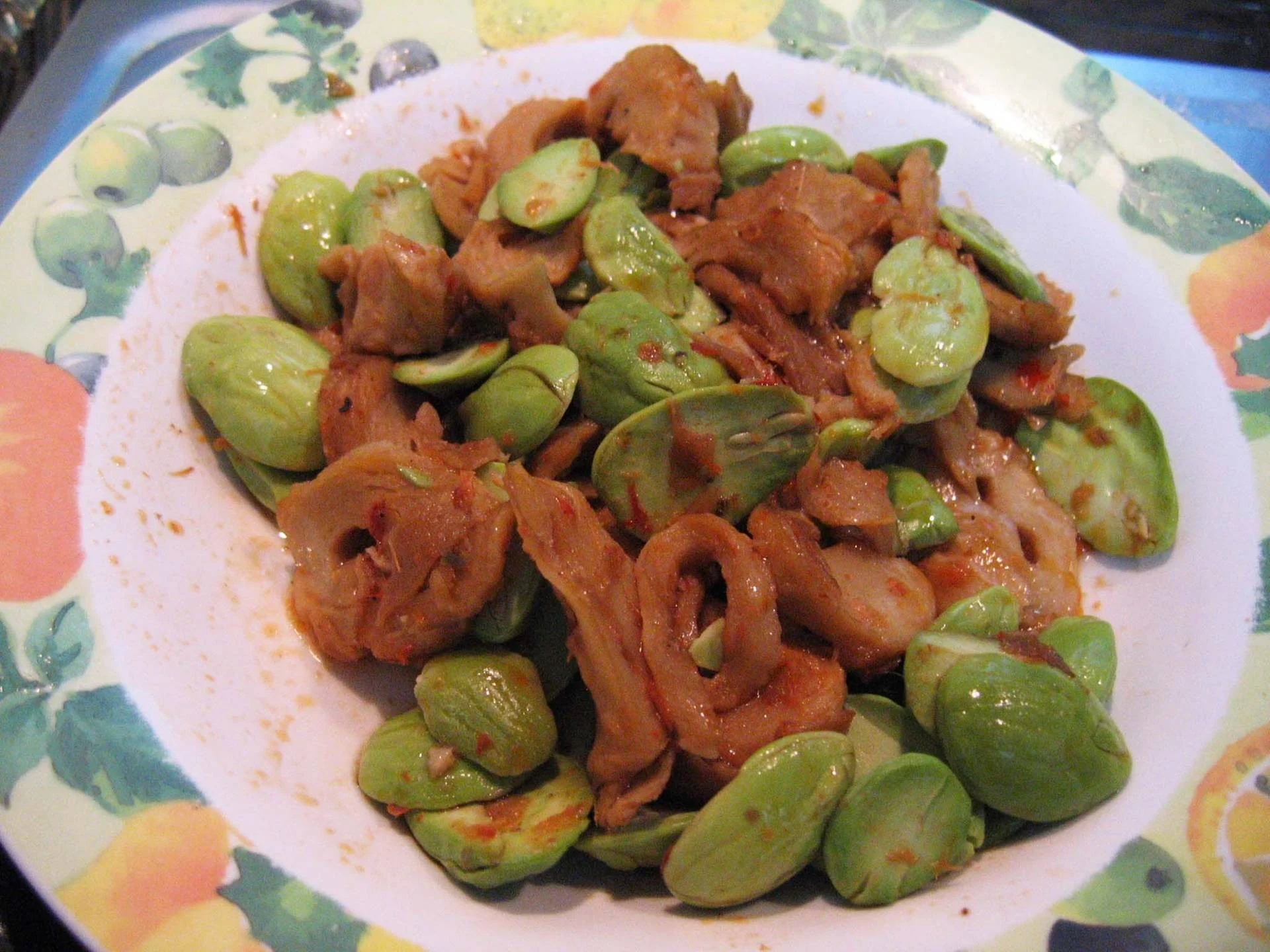 สะตอผัดเครื่องแกง
