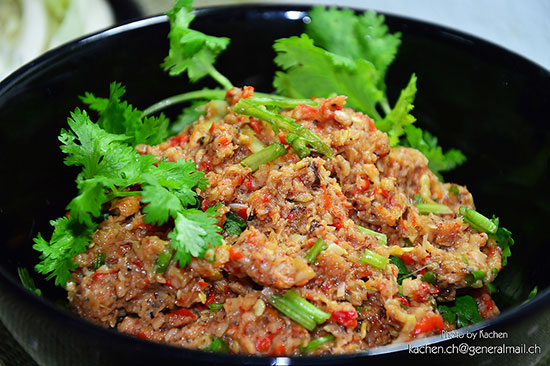 น้ำพริกเห็ดสับ