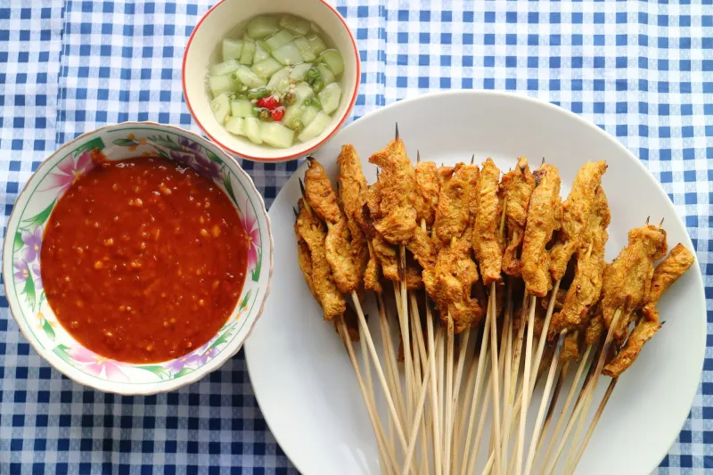 หมูสะเต๊ะเจ