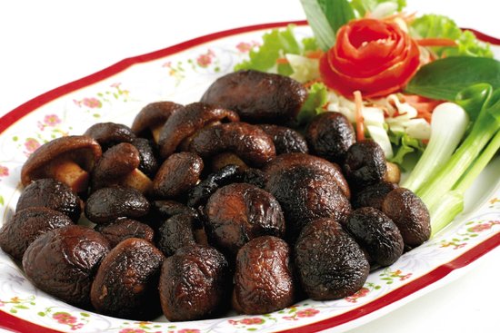 เห็ดหอมย่างซีอิ้ว
