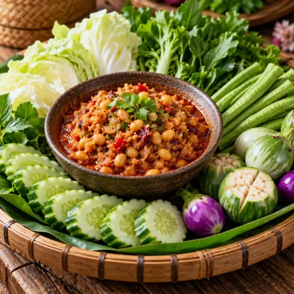 น้ำพริกถั่วเหลือง