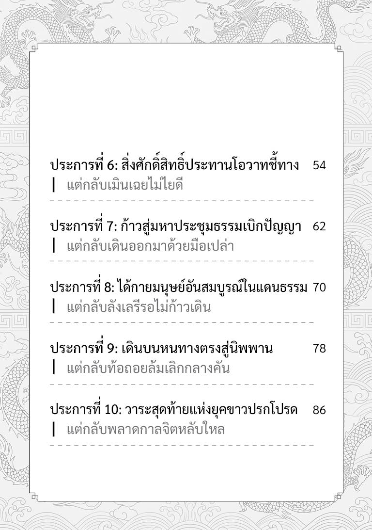 ปกหนังสือ อย่ารู้ตัวเมื่อสาย น่าเสียดายไม่ได้บำเพ็ญ